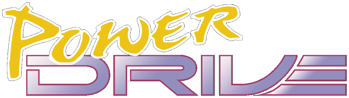 Power Drive logo for Super Nintendo